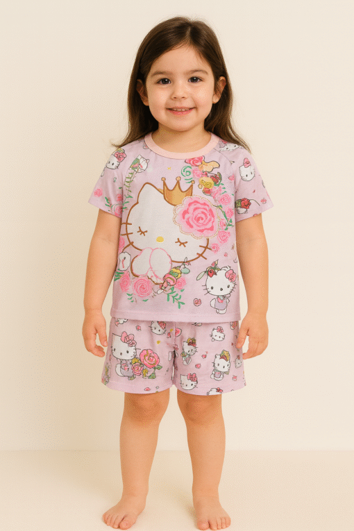 Pijama VERANO KIDS - Hello Kitty
