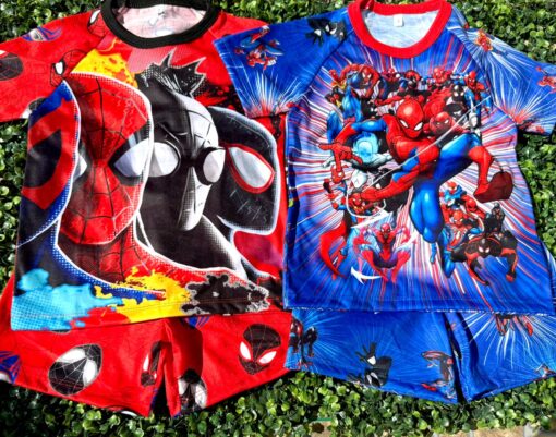 Pijama VERANO KIDS - Spiderman Rojo