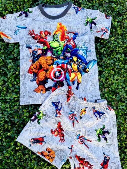Pijama VERANO KIDS - Avengers