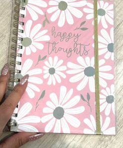 Alternative view of Cuaderno T.D con Elástico - Flores