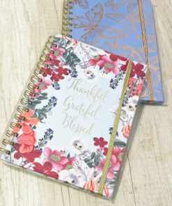 Cuaderno T.D con Elástico - Flores