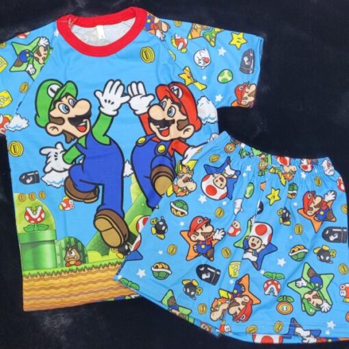 Pijama VERANO KIDS - Mario - Imagen 2