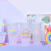 Vaso Party con sorbete  750cc
