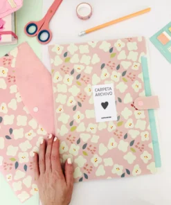 Carpeta Clasificadora Rosa