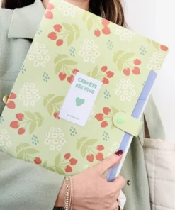 Carpeta Clasificadora Verde