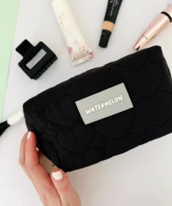 Necessaire Corazon Negro