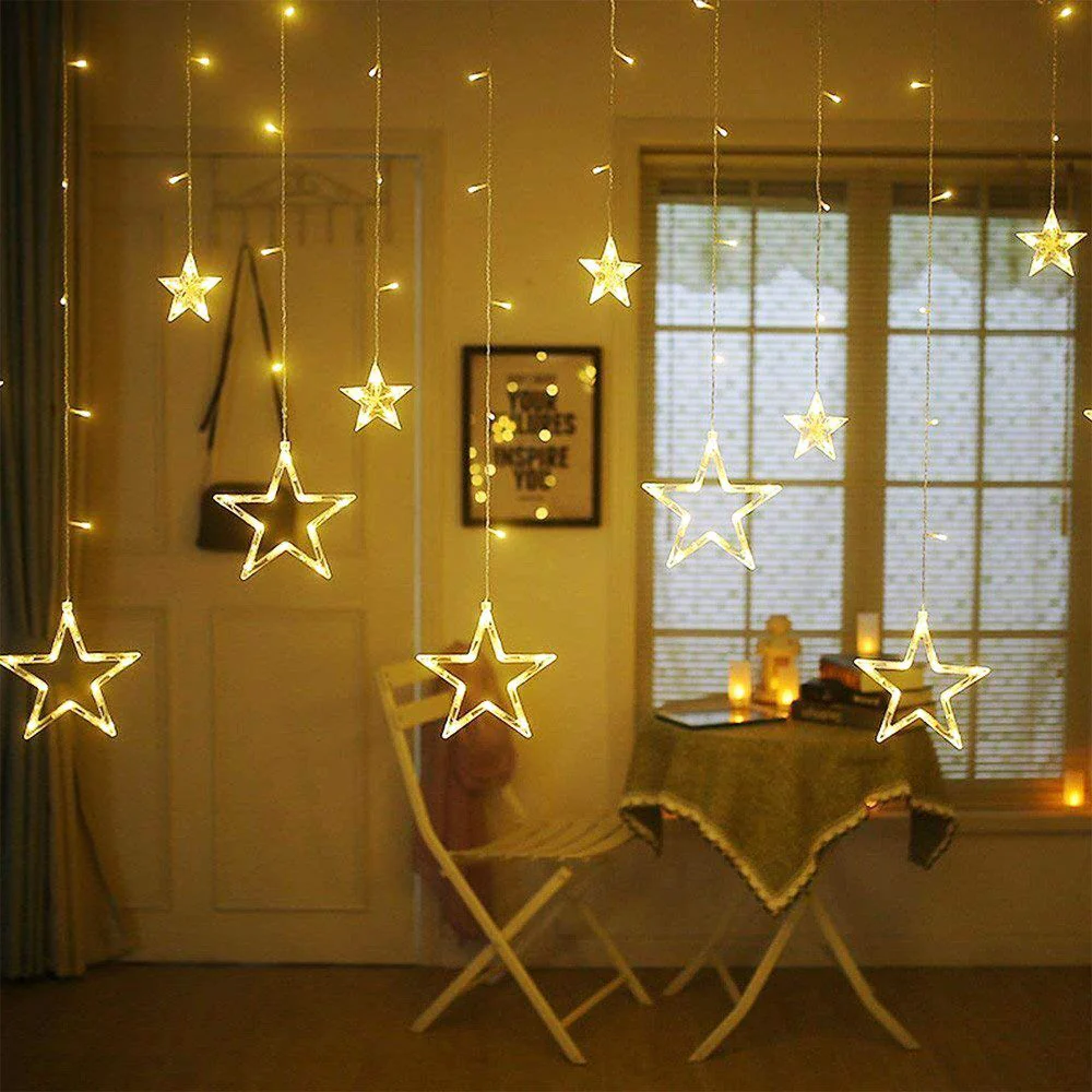 Guirnalda luces Led estrellas 2 Guirnalda luces Led estrellas - Imagen 2