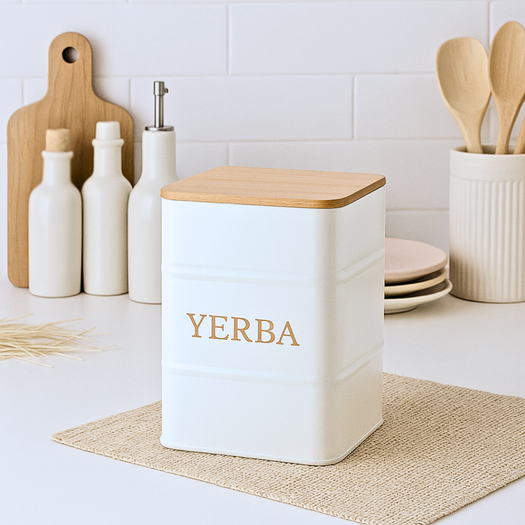 Lata Industrial Madera - Yerba 1 Lata Industrial Madera - Yerba