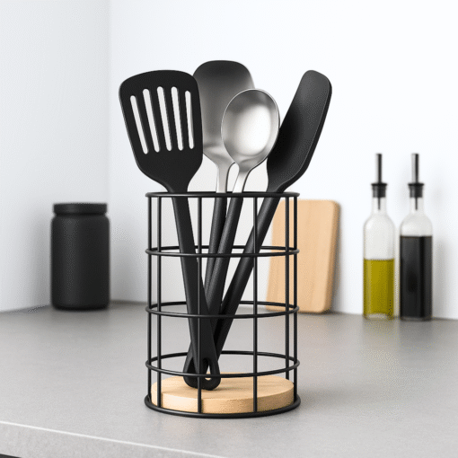 Porta Utensillos con Bambu