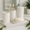Set de Baño 4 piezas - Blanco 3 554883252b05032ef4bb59e67da9e28c