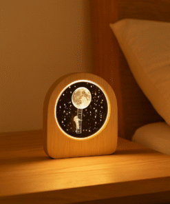 Alternative view of Velador Cristal 3D - Luna