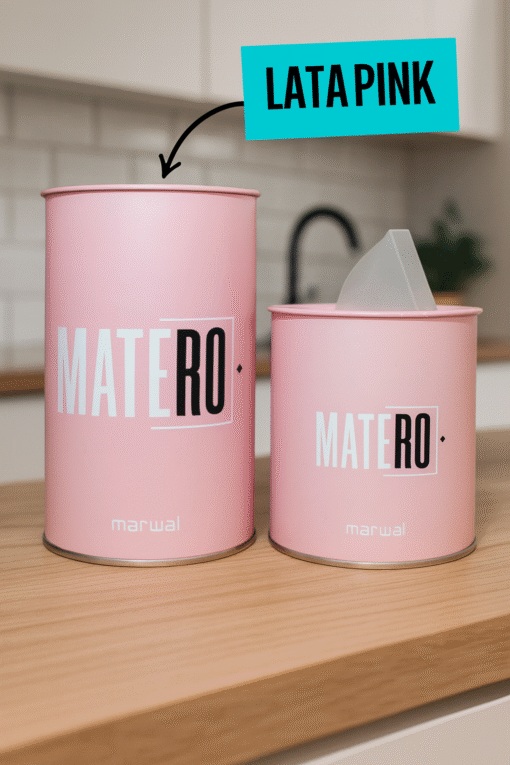 Set Latas Matero Pink - Marwal