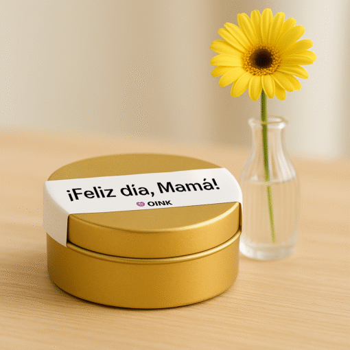 Velita en lata - Feliz día Mama - Imagen 4