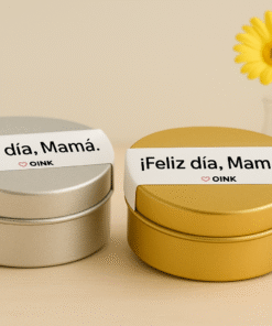 Velita en lata - Feliz día Mama