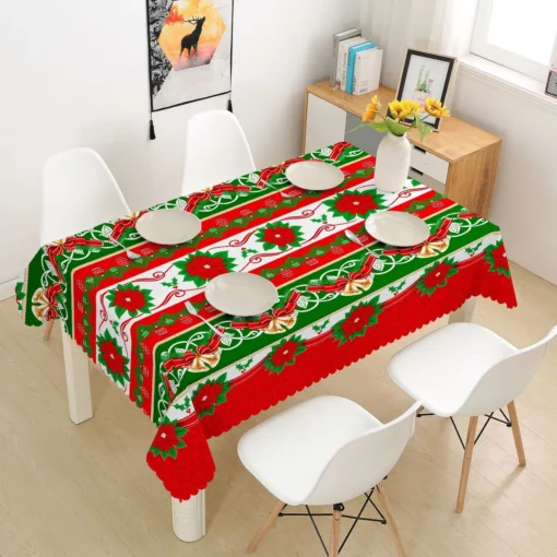 Mantel Navideño Rectangular - Imagen 5