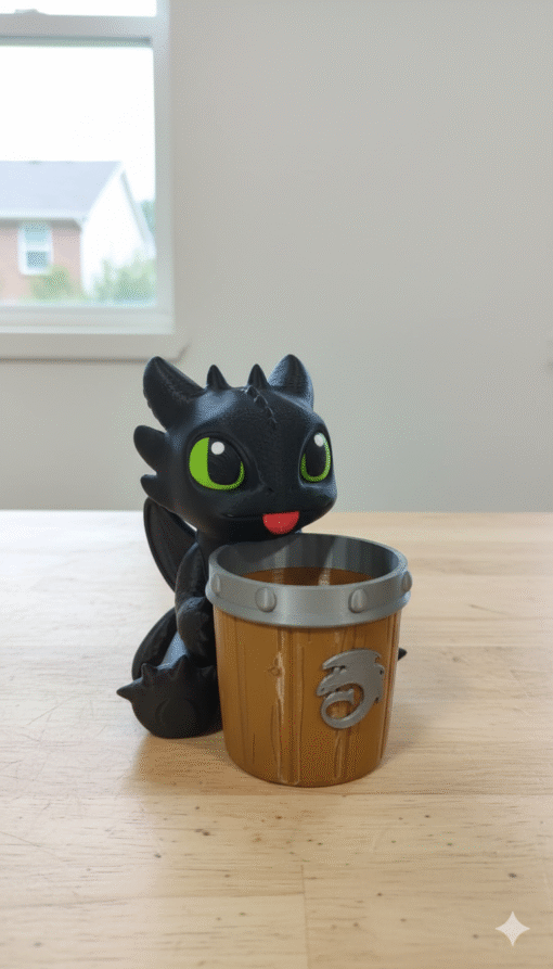 Pochoclera 3D Chimuelo