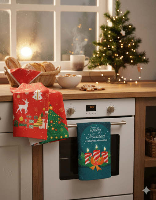 Repasador Navideño Estampado