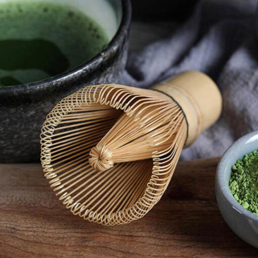 Batidor de Bambú Artesanal para Té Matcha - Imagen 2