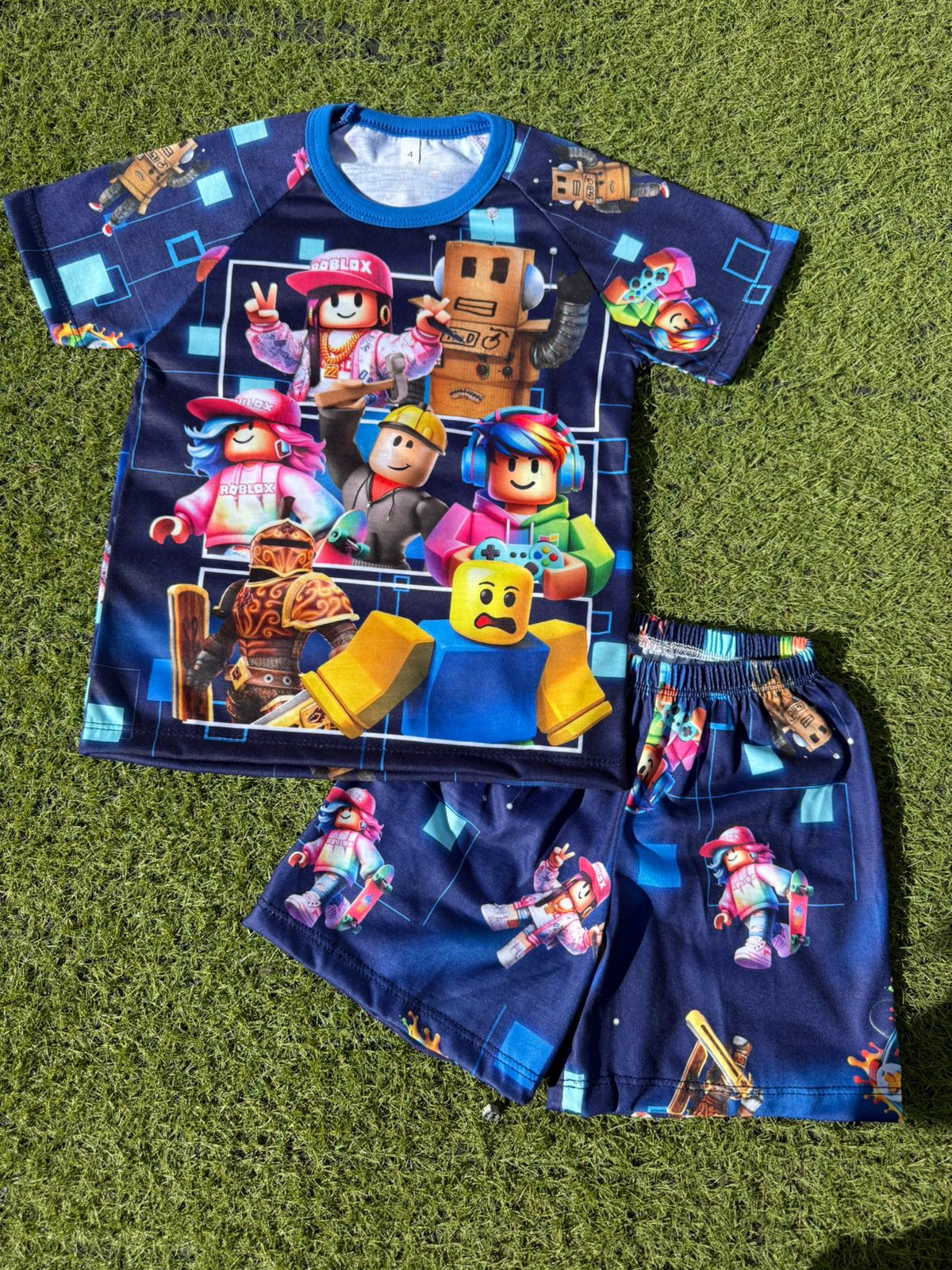Pijama VERANO KIDS - Roblox 1 Pijama VERANO KIDS - Roblox