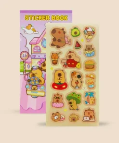 Stickers Capybara x6