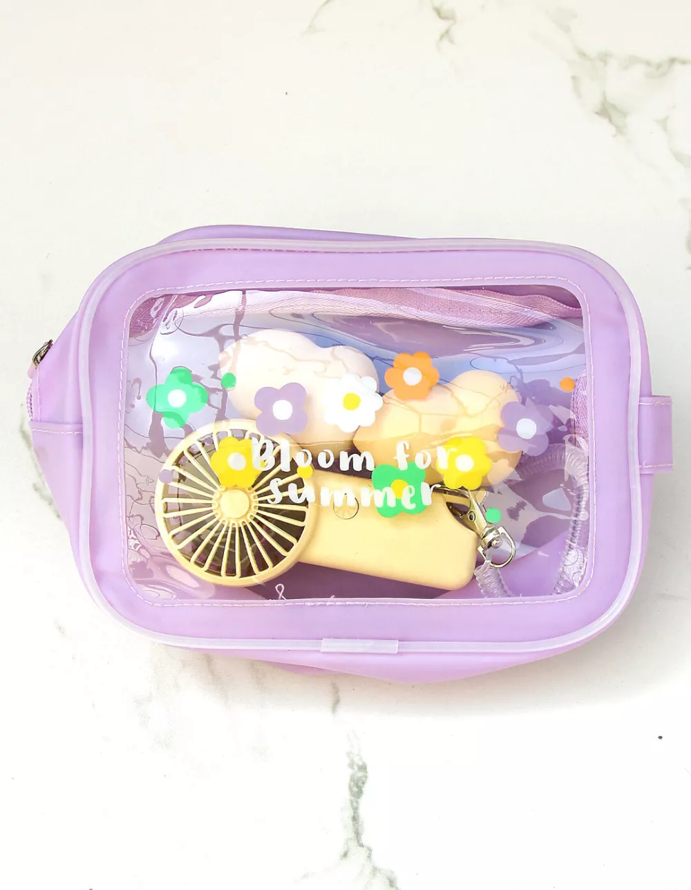 Necesser Transparente - Flores - Imagen 2