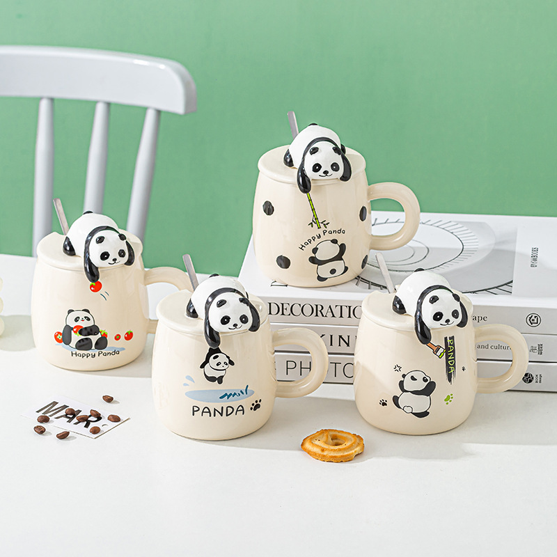 Taza de Ceramica 420 - Happy Panda - Imagen 2