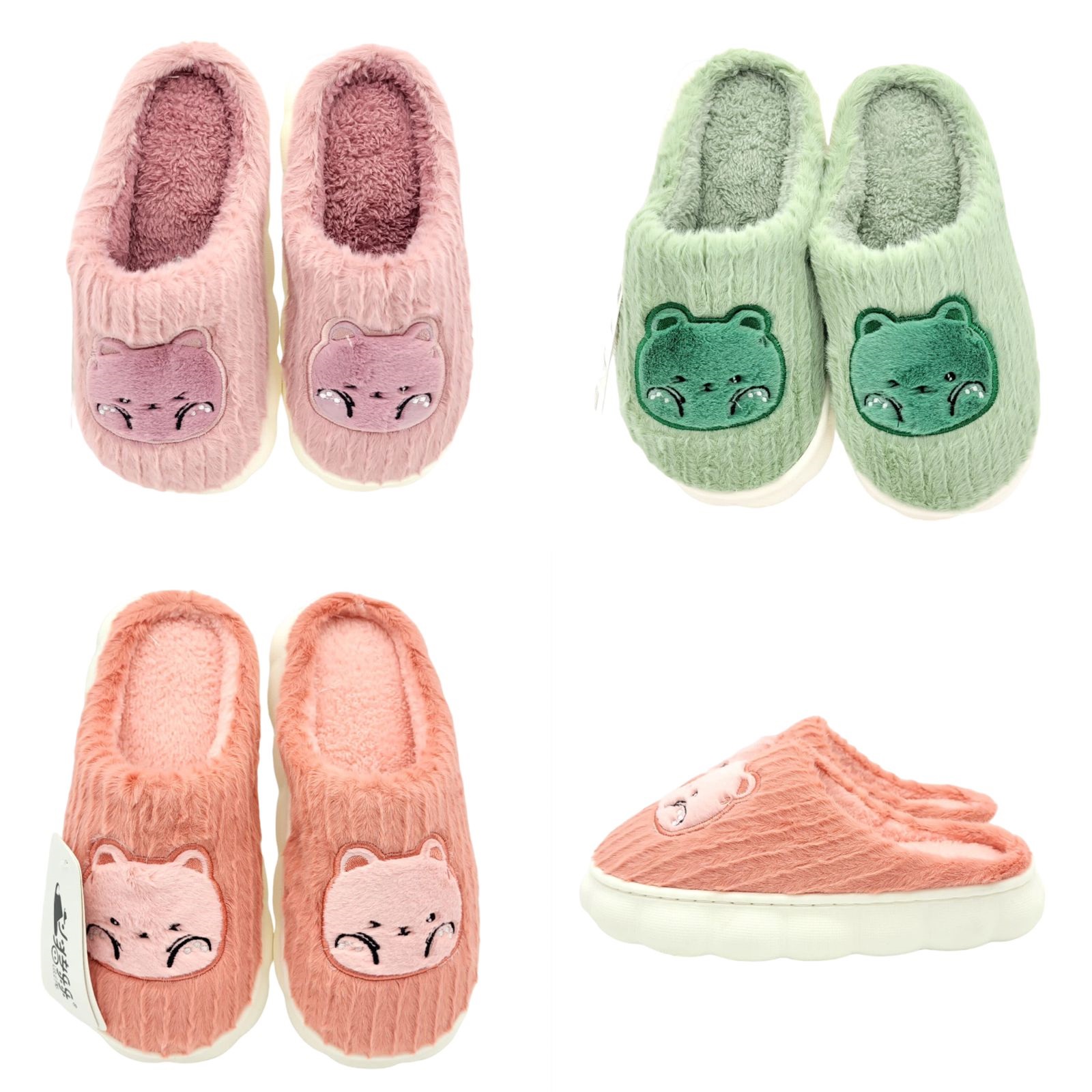 Pantuflas de Algodon - Bear Cute - Imagen 4