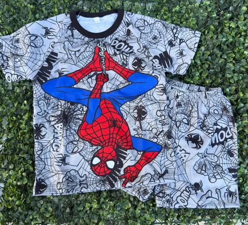 Pijama VERANO KIDS - Spiderman - Imagen 3