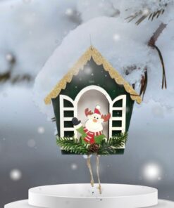 Adorno Casita con Ventana - Navidad