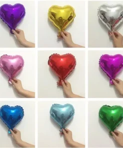 Alternative view of 5 Globo Corazon Chrome 5"