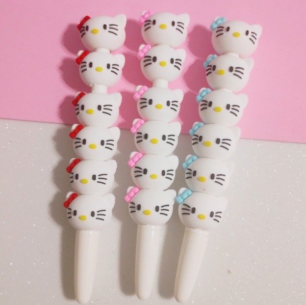 Lapicera giratoria Kitty x3