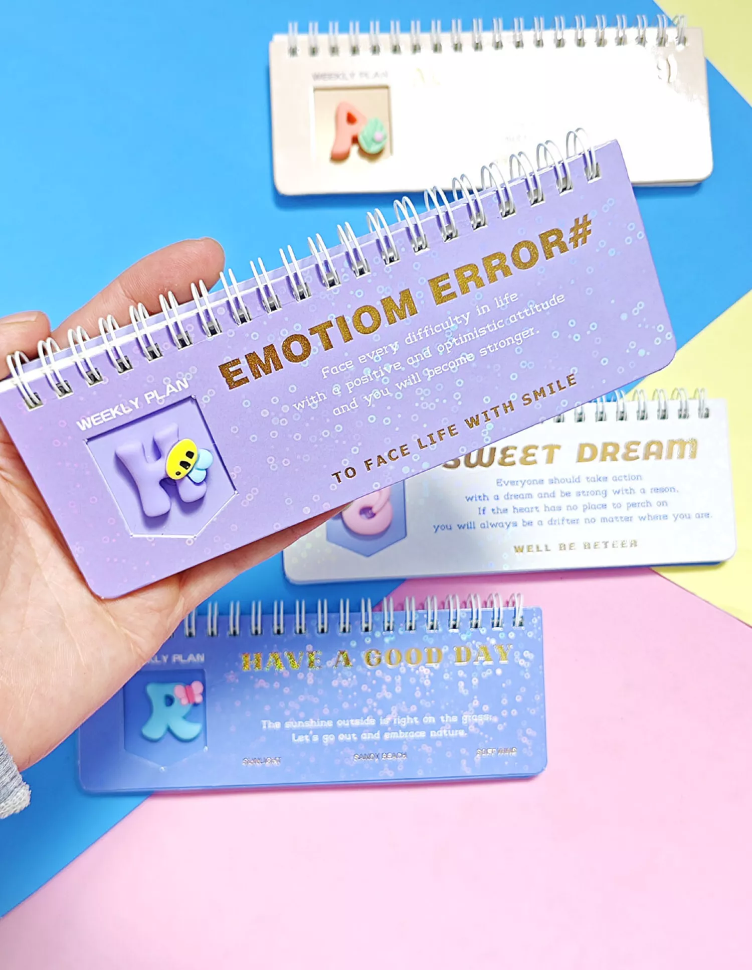 Anotador/ Planificador - Letras - Imagen 2