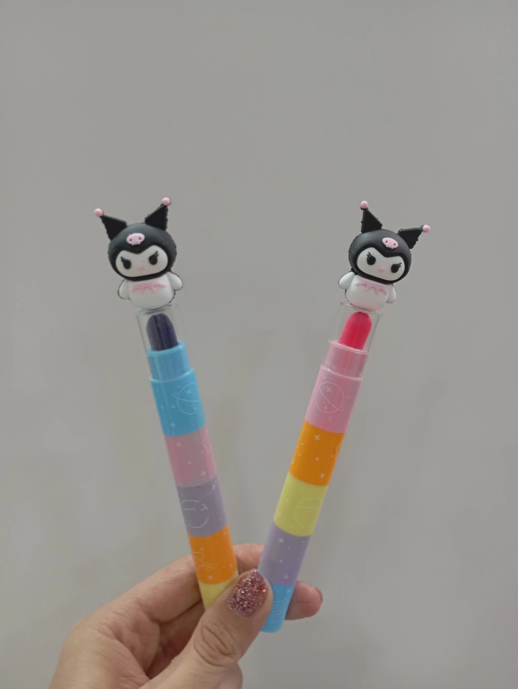 Crayones encastrables Kuromi