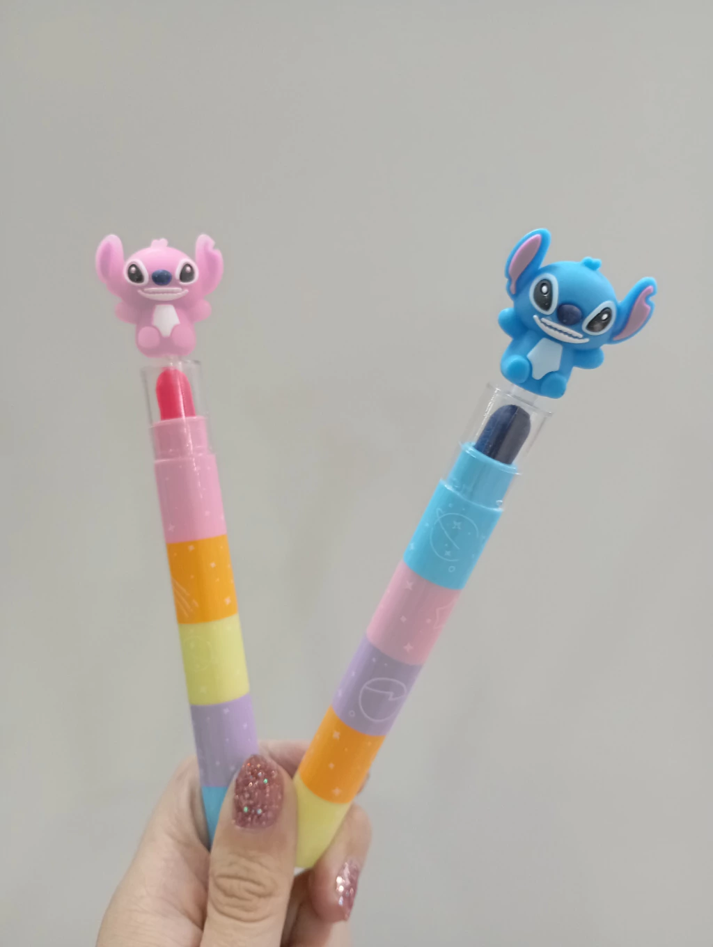 Crayones encastrables Stitch