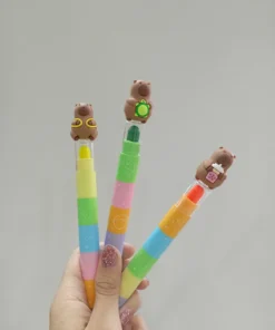 Crayones encastrables Capybara