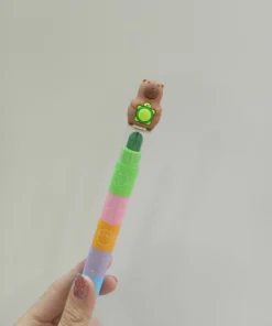 Alternative view of Crayones encastrables Capybara