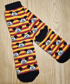 Medias 3/4 - Mucho Mickey (Amarillo y Rojo)