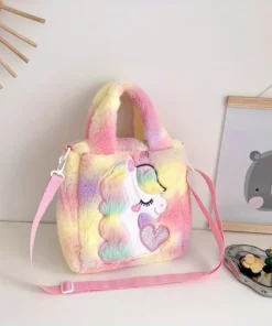 Cartera Unicornio Peluche - Imagen 3
