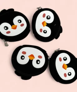 Monedero/Cartera de Silicona - Pingüino