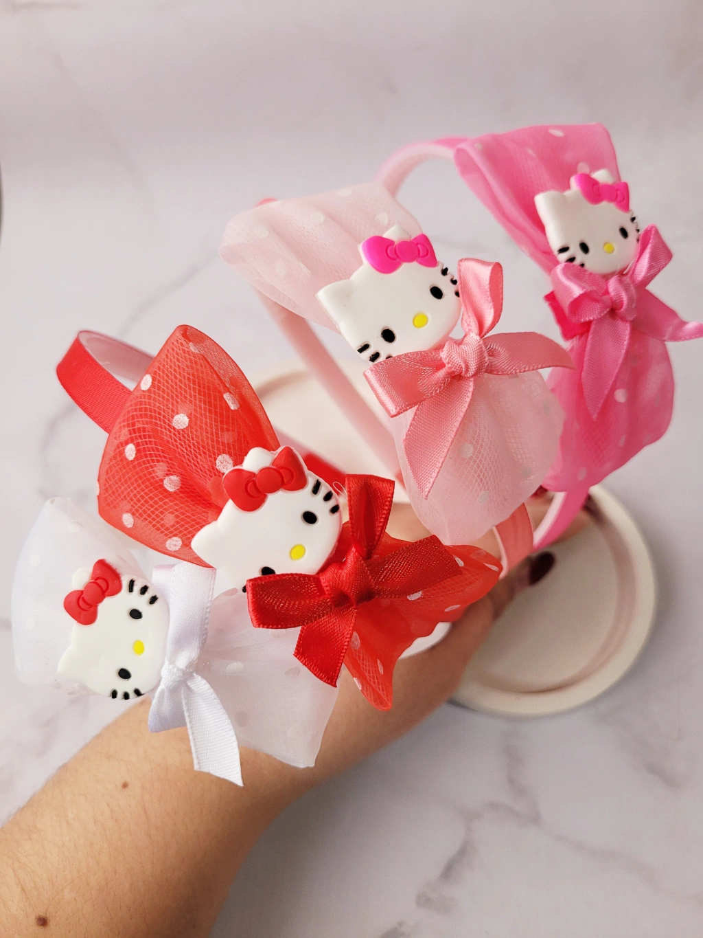 Vincha Hello Kitty - Moño