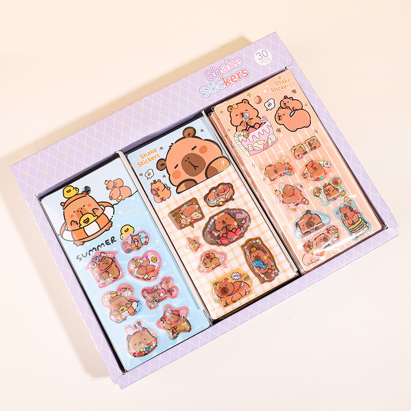 Stickers Siliconados - Capybara - Imagen 2