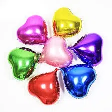 5 Globo Corazon Chrome 5" - Imagen 3