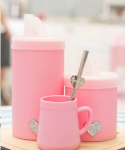 Set de Tarros Premium con Mate - CACHITA Rosa