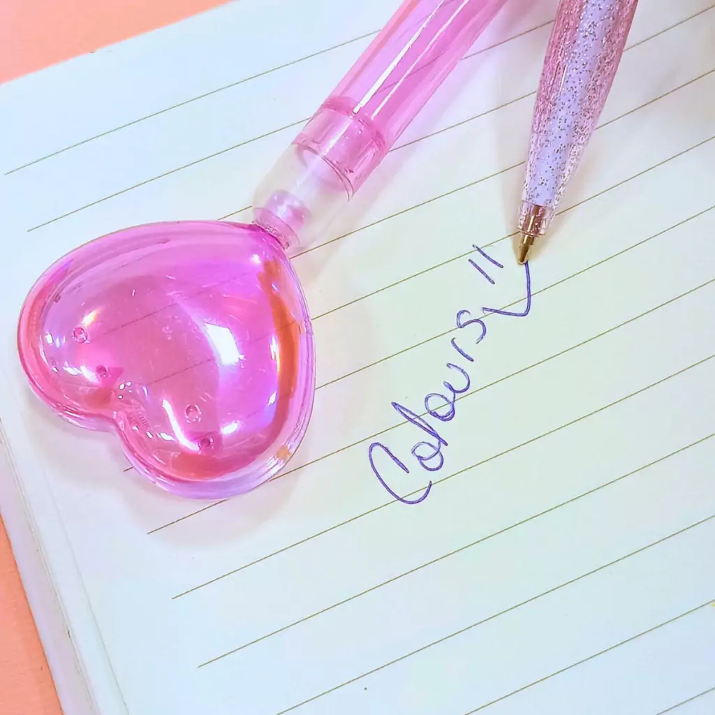 Boligrafo Corazon Nacarado - Imagen 3