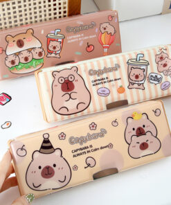 Cartuchera Organizadora + Sacapunta - Cute Capybara