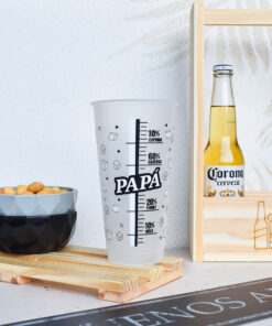 Alternative view of VasoXL Dia del Padre - Aca Toma Birra / Papá Medidor