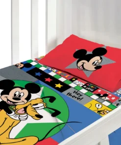 Juego de Sabana Cuna Funcional Mickey - Piñata