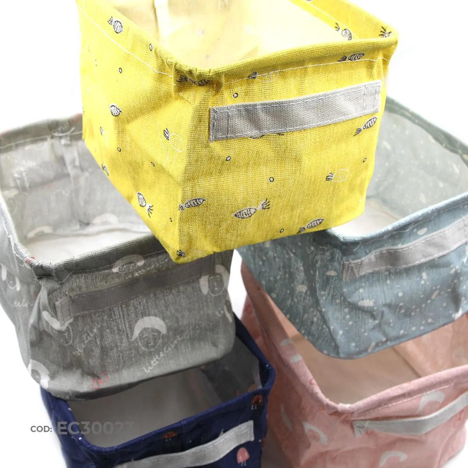 Organizador De Tela - Plegable Dibujos - Imagen 8