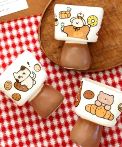 Alternative view of Taza alta de ceramica - Cute Bakery