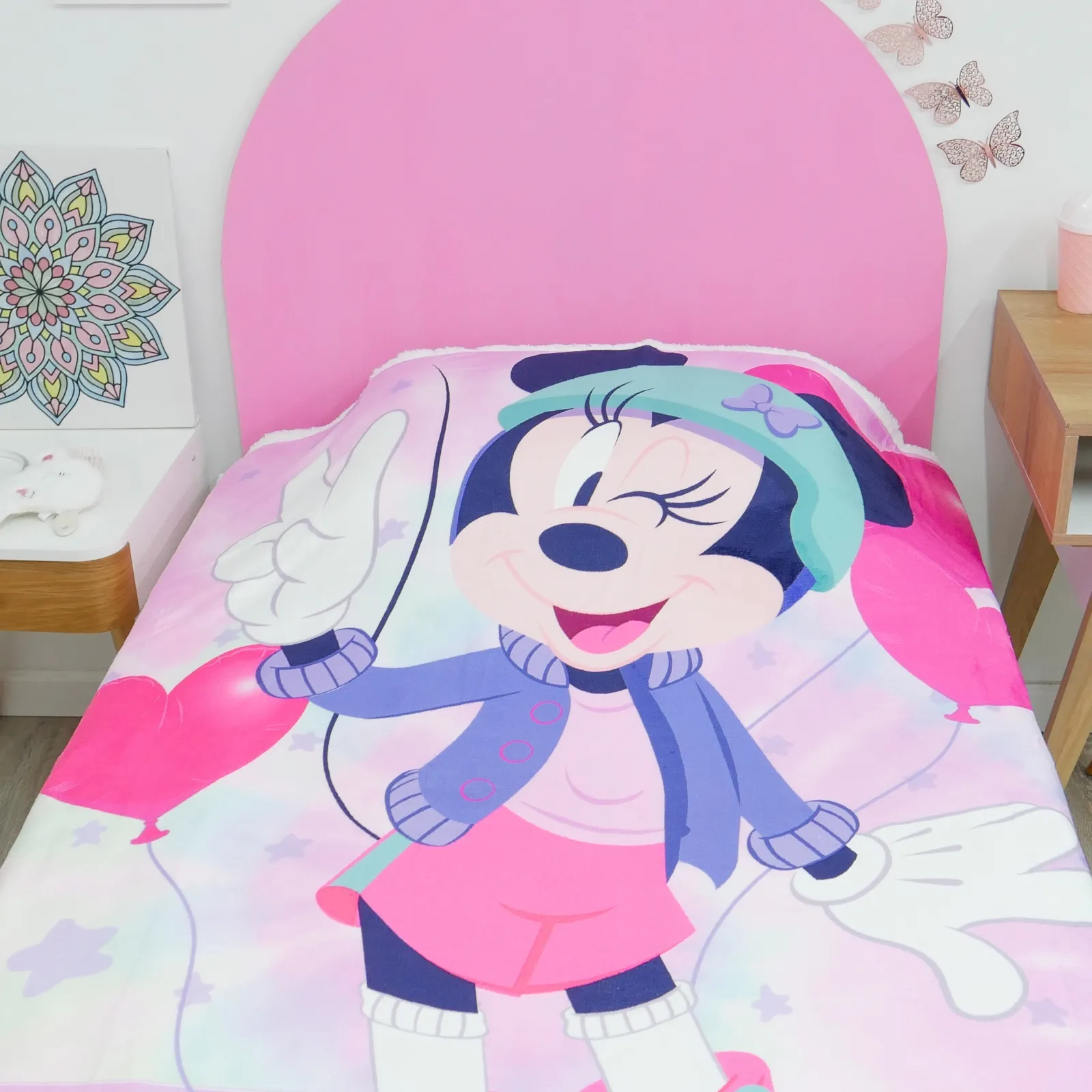 Frazada Corderito Minnie - Piñata - Imagen 3